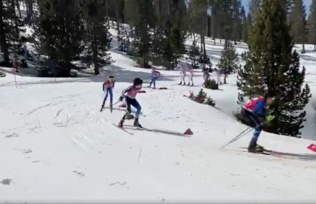  Tuixent-La Vansa, una de les estacions de nòrdic de l’Alt Urgell, va acollir també durant el cap de setmana una competició, amb uns 200 participants. 