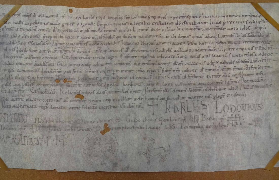  El document es conserva a l’Arxiu Capitular; aquí, el facsímil publicat a ‘Andorra Aeterna’.