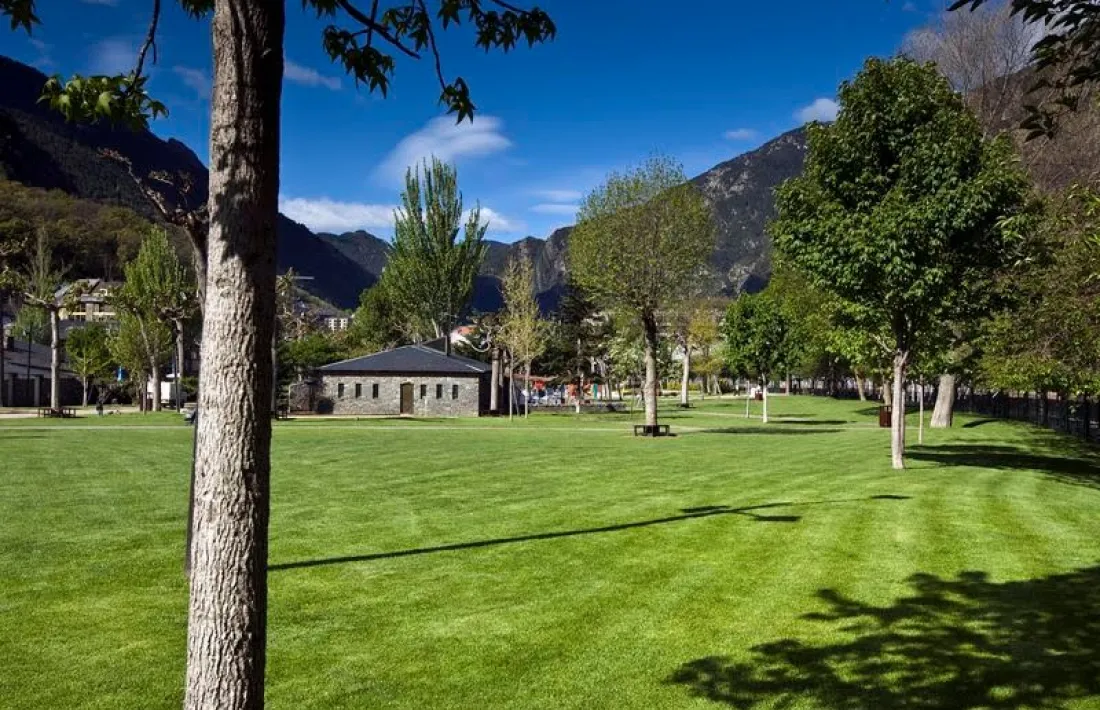 Vista del Parc Central. 