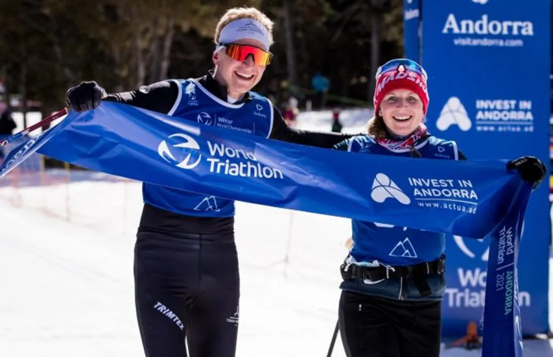 Noruega es va imposar a la prova de relleus mixte.Foto: World Triathlon Media / Tommy Zaferes