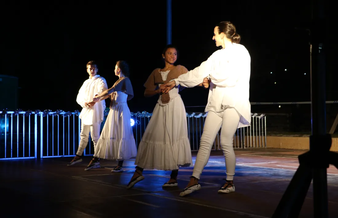 Parella del cos de dansa de l’esbart.