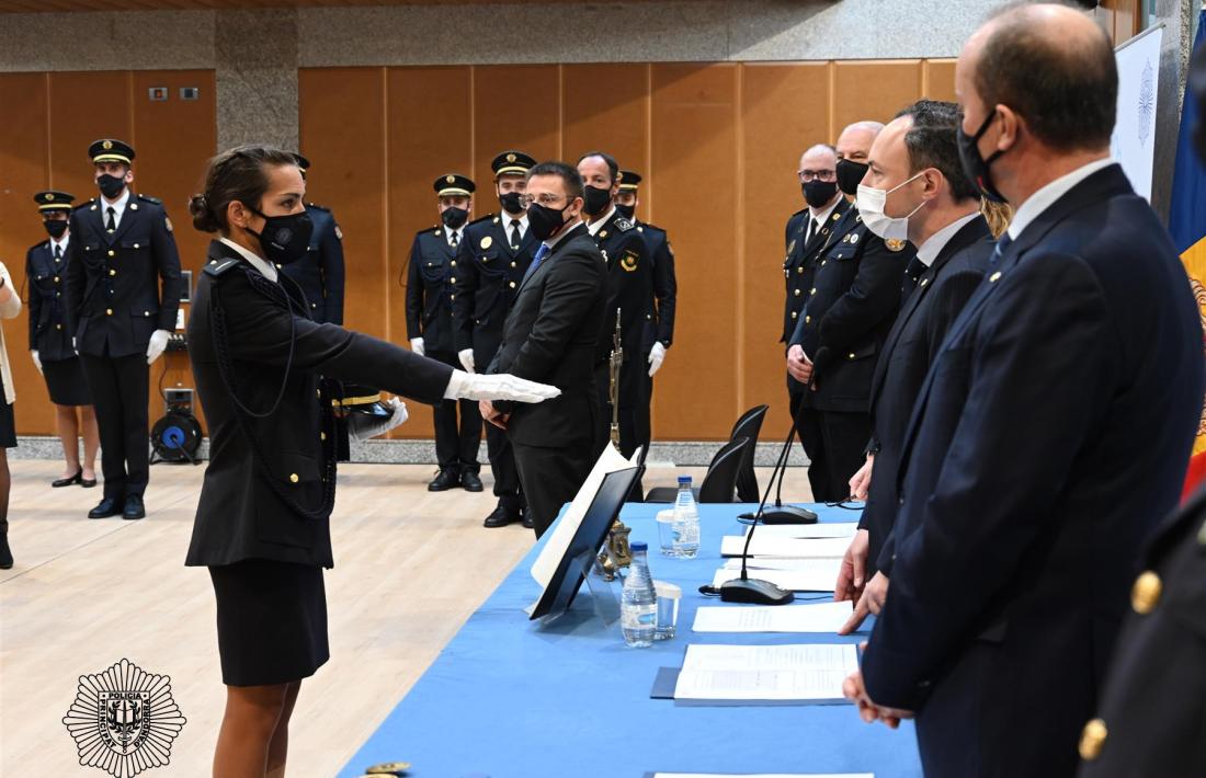 Un moment del jurament.