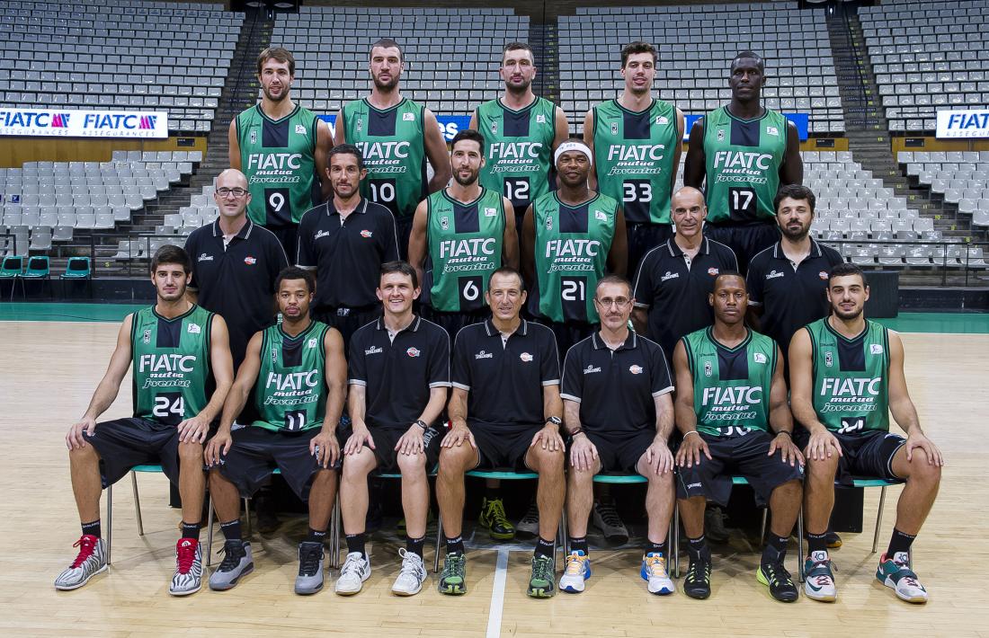 Clevin Hannah, amb el dorsal 11, va viure la seva primera experiència a la Lliga ACB. Foto: Penya.com