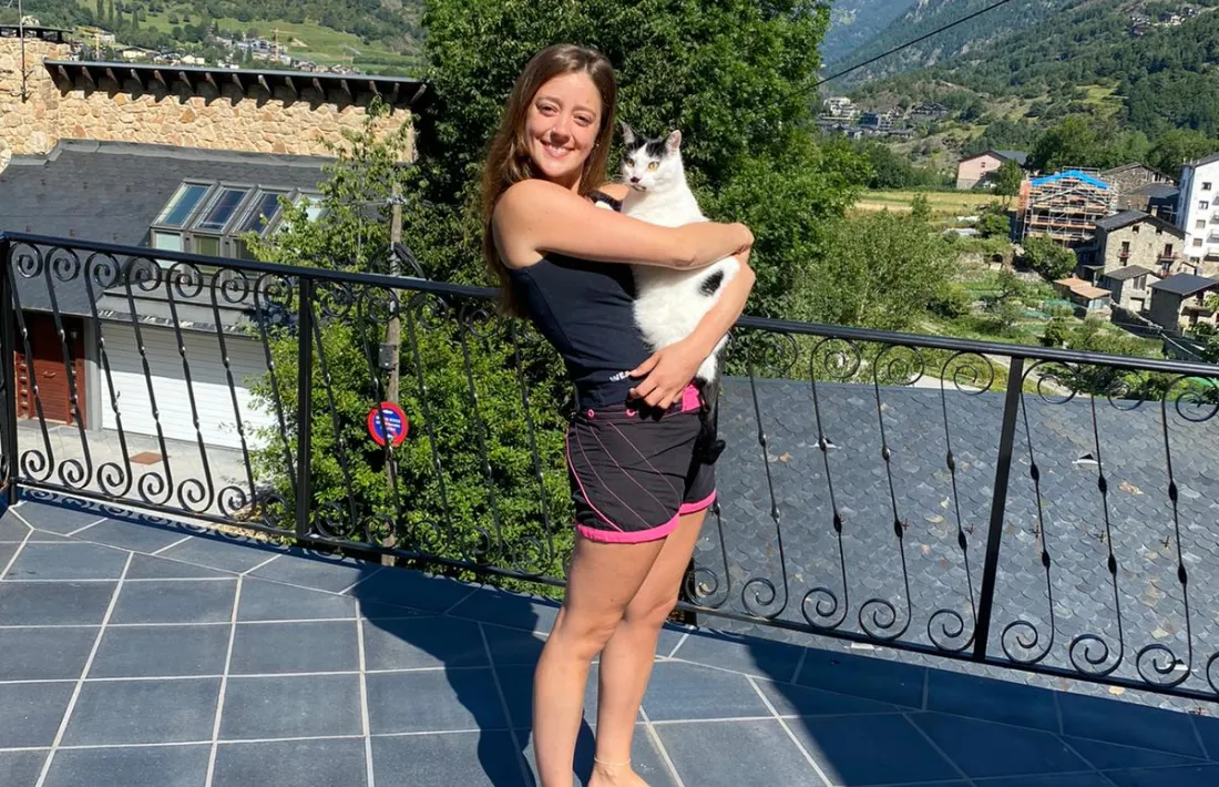 Palau Lodge s’ha muntat l’oficina en terra andorrana, i tan contenta. 