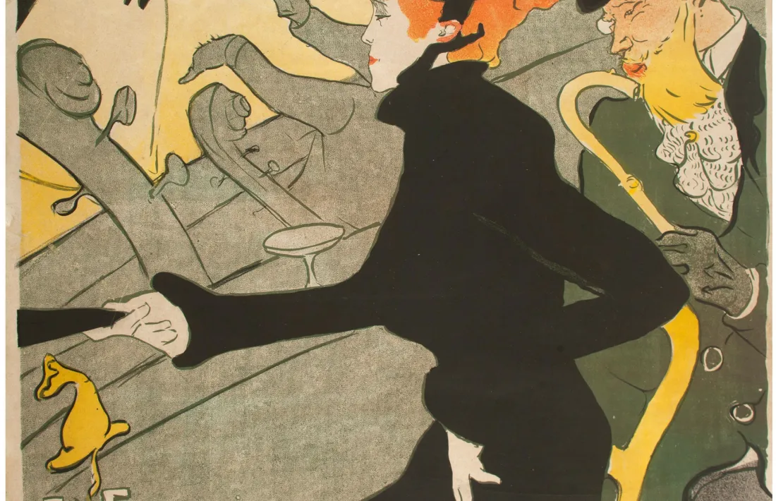 ‘Divan Japonais’, un dels cartells més cèlebres del pintor. 