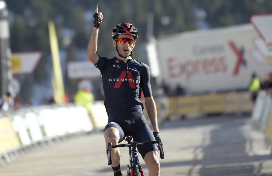 Adam Yates, a Vallter 2.000. Foto: Volta a Catalunya