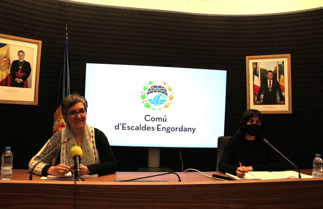 Vendrell i Martell en la presentació del servei.