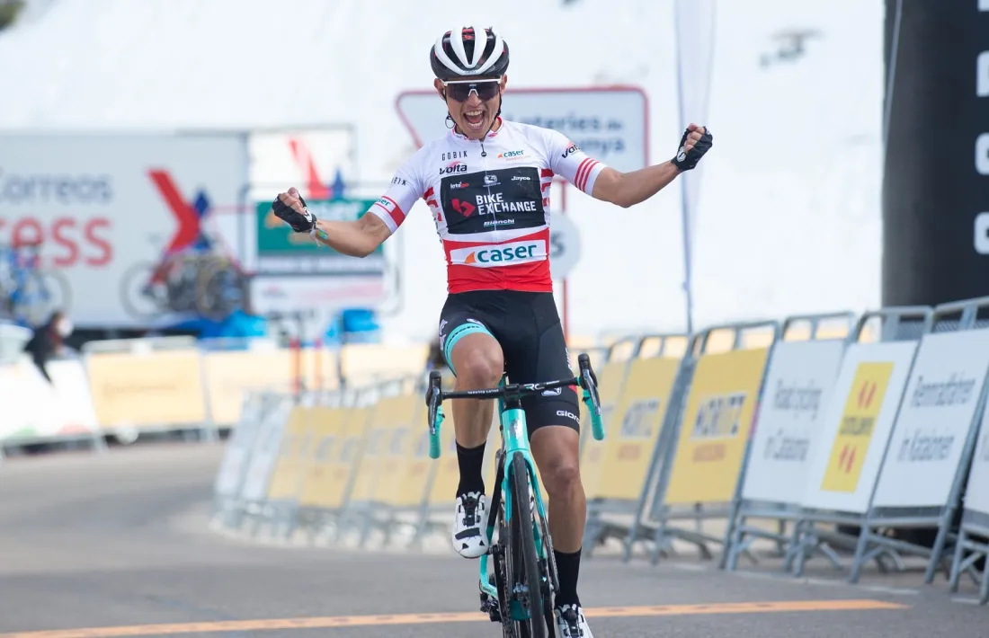 Esteban Chaves, a Port Ainé. Foto: Volta a Catalunya