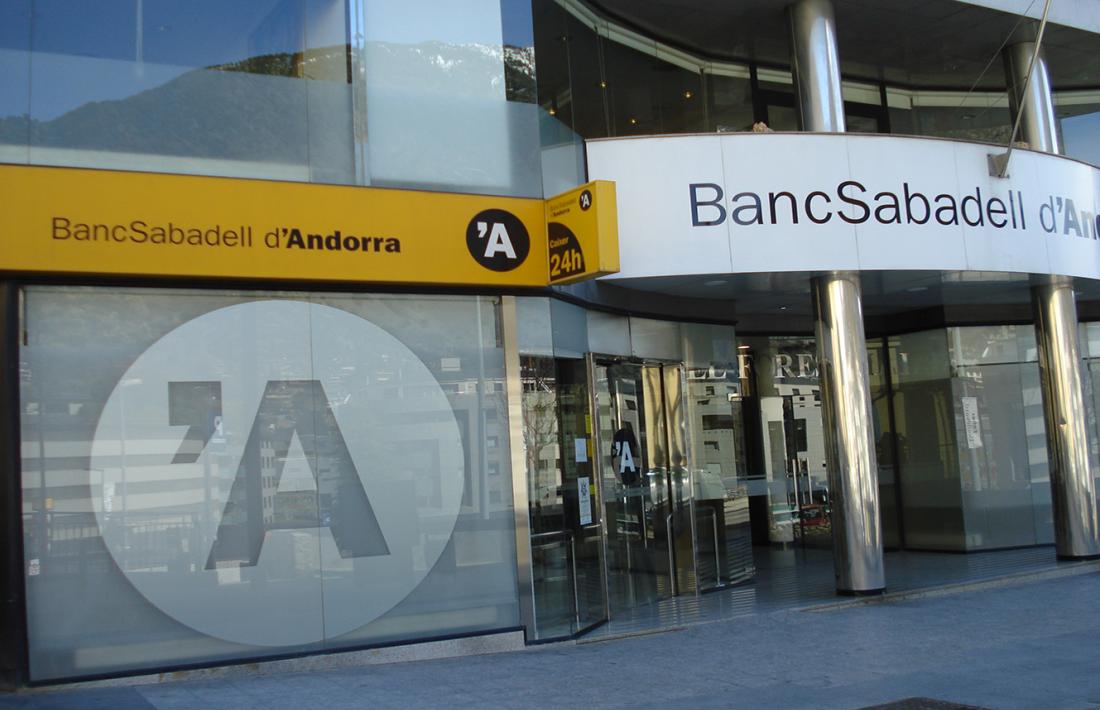 La seu central de BancSabadell d’Andorra.
