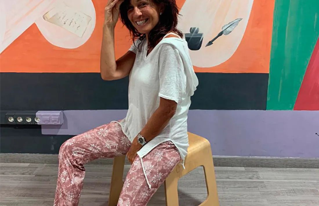 Canals és actriu de la companyia Andandarà i ànima de l’escola Entreacte: una històrica del nostre teatre.