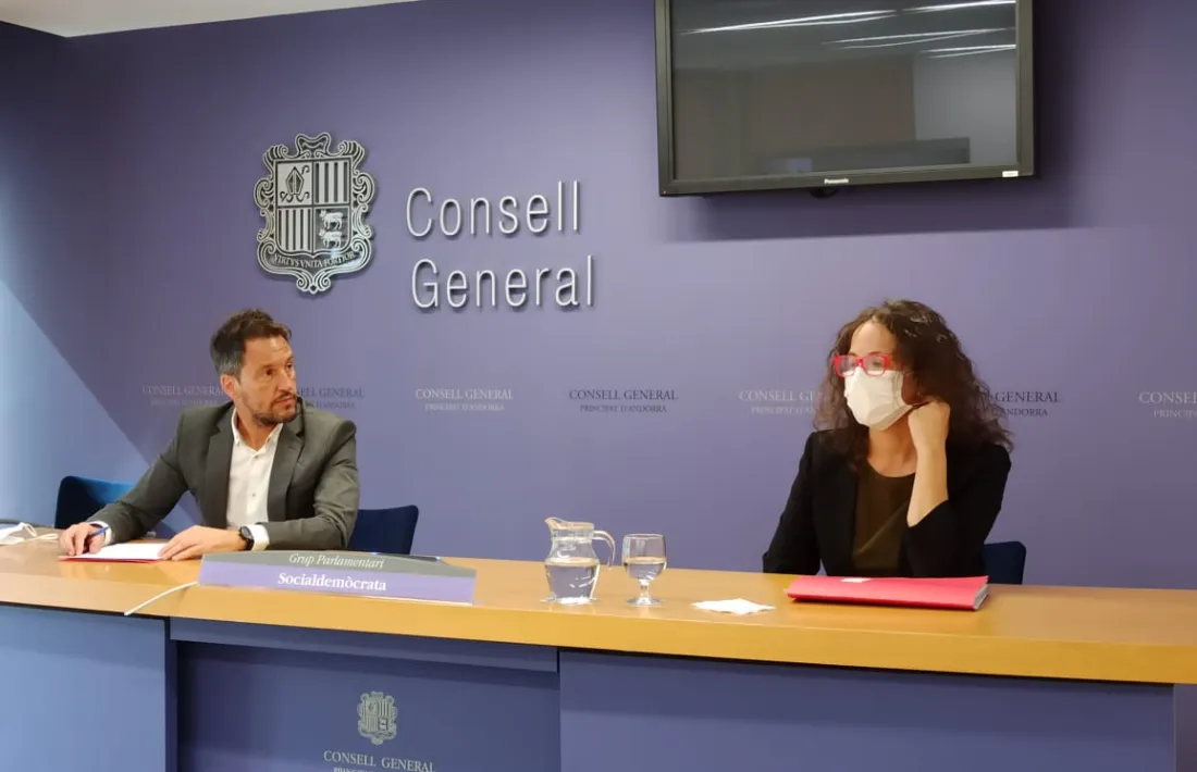 López i Salazar en la compareixença d'aquest matí.