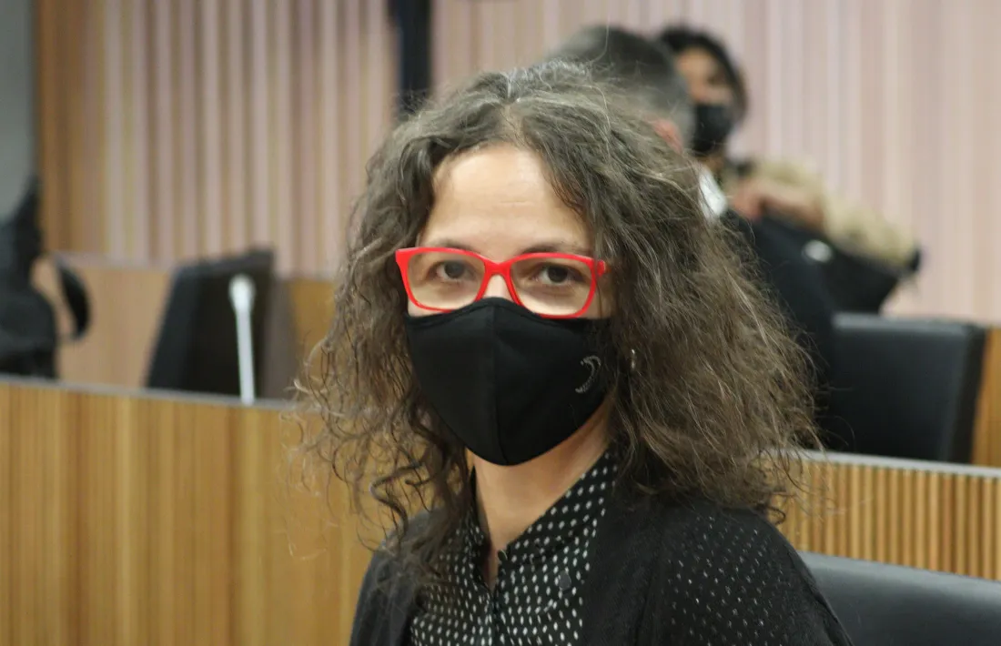 La presidenta suplent del grup parlamentari socialdemòcrata, Judith Salazar.