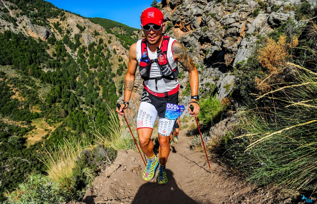 Àlex Urbina, a l’Ultra Sierra Nevada. Foto: Foto cedida per Àlex Urbina