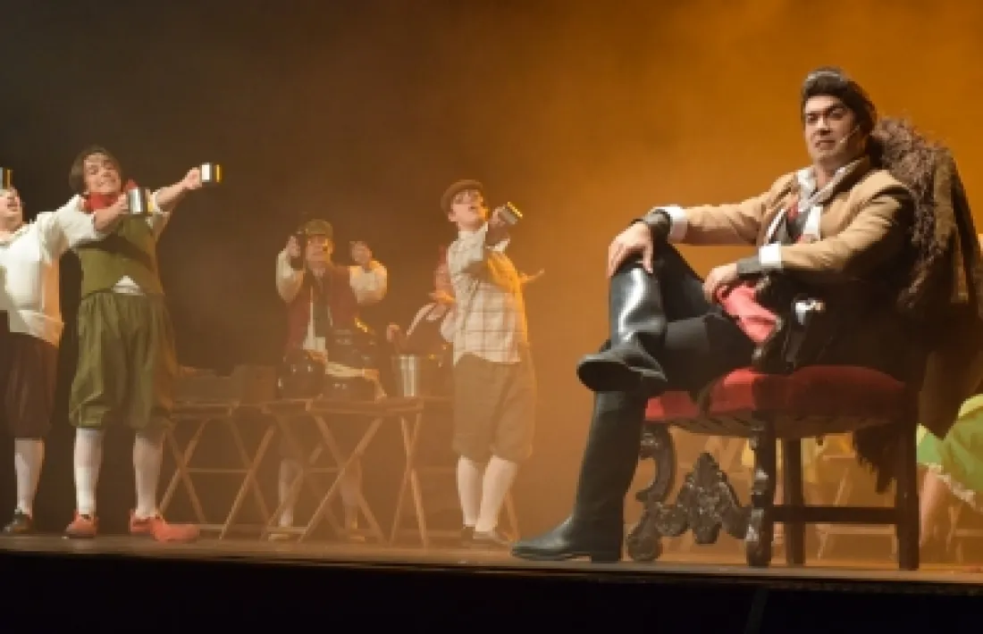 L'espectacle 'La Bella i la Bèstia' que es va fer al mes de novembre.