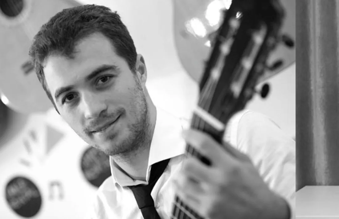 El guitarrista David Font (foto) farà duet amb el clarinetista Unai Gutiérrez.