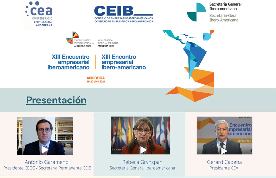 La XIII Trobada Empresarial Iberoamericana se celebra la setmana que ve.