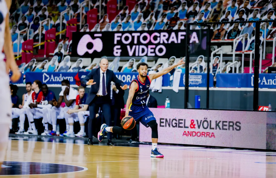 Clevin Hannah, un dels positius. Foto: ACB Photo / Martín Imatge