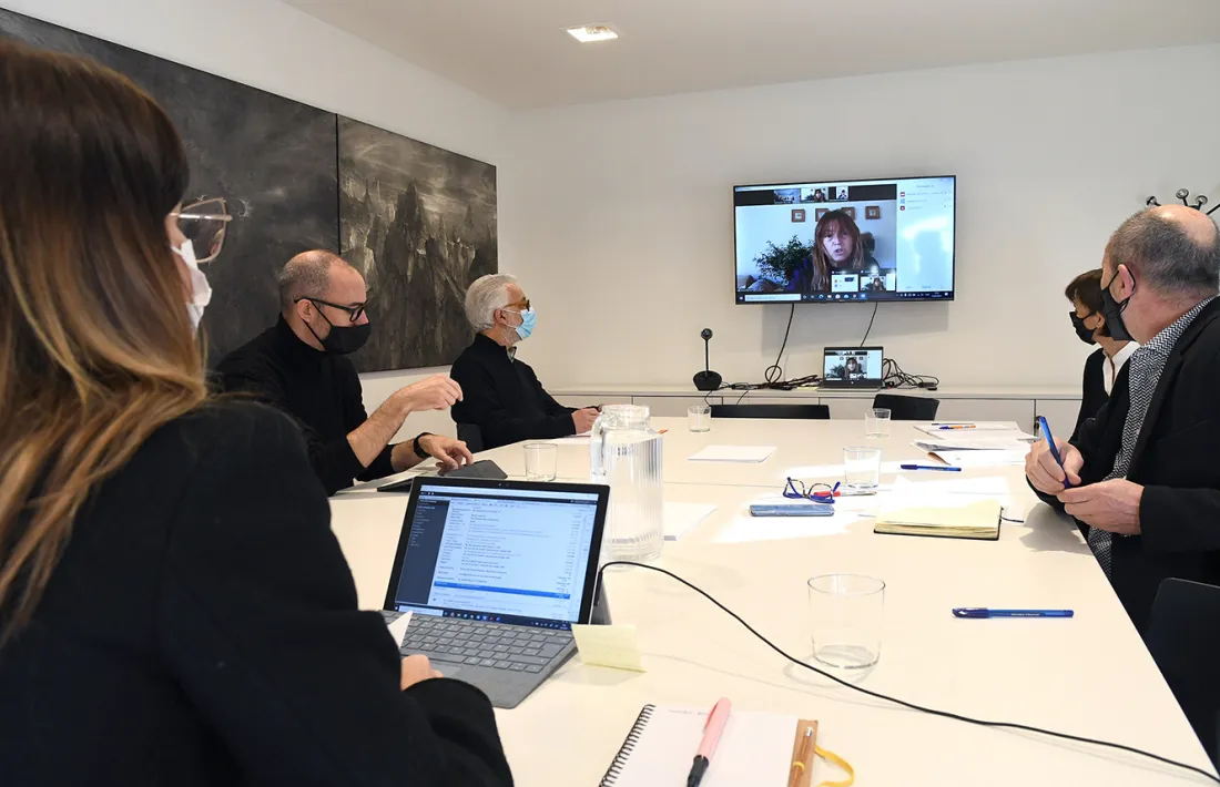 La primera trobada del CAP d'aquest any, celebrada aquest dimarts a la Seu del ministeri de Cultura.