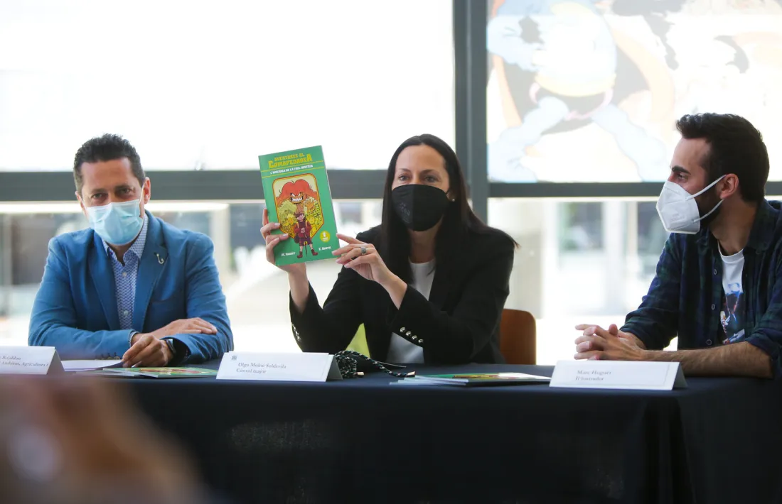 Un moment de la presentació.