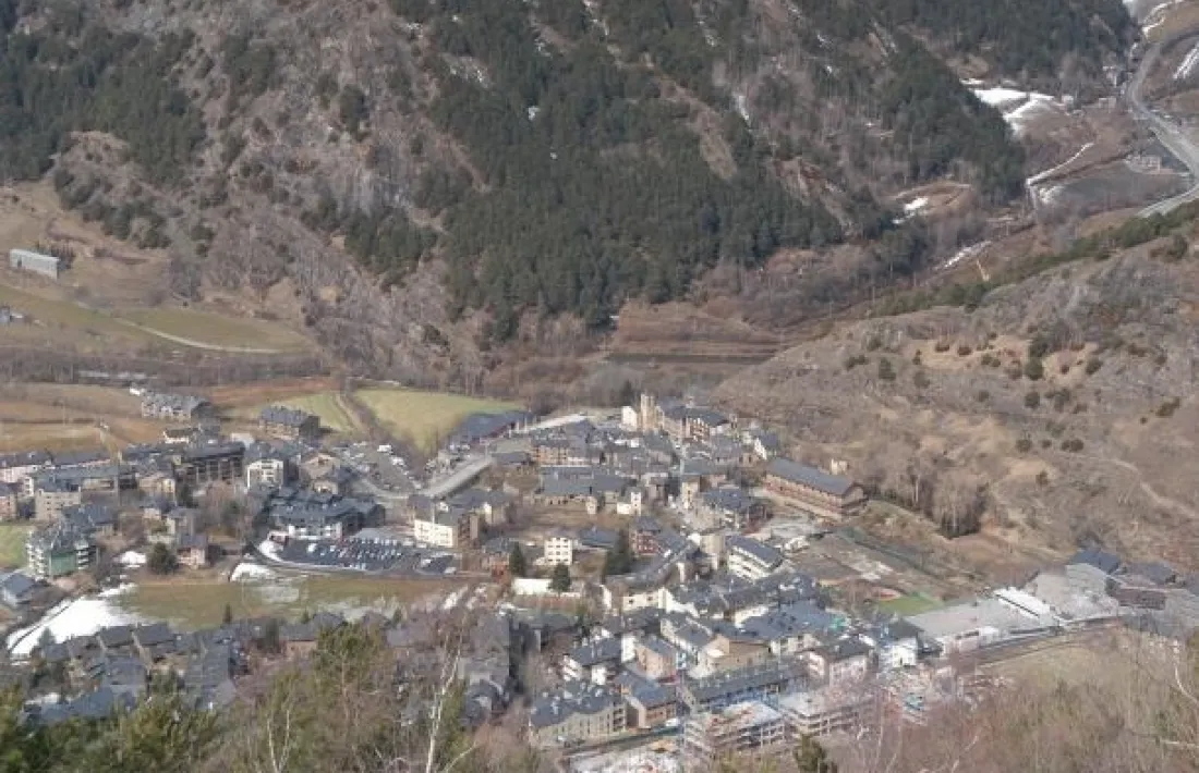 El poble d'Ordino.