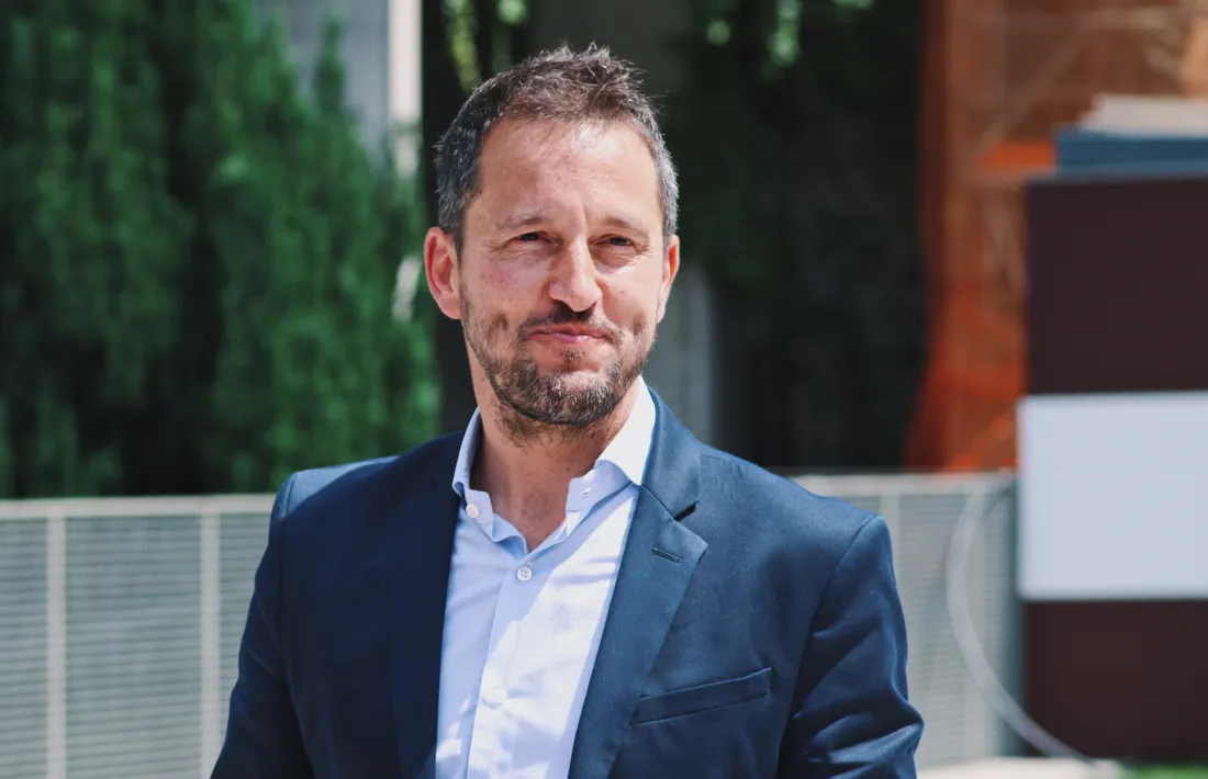 El president del grup socialdemòcrata, Pere López.