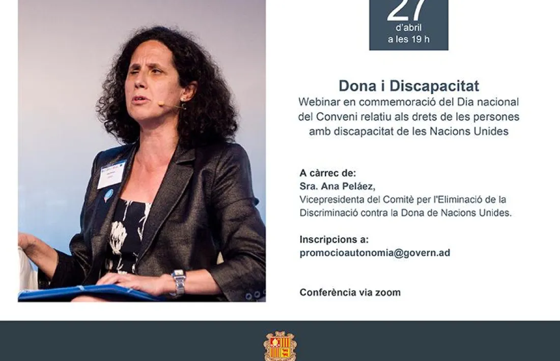 Ana Peláez serà l'encarregada de fer la xerrada.