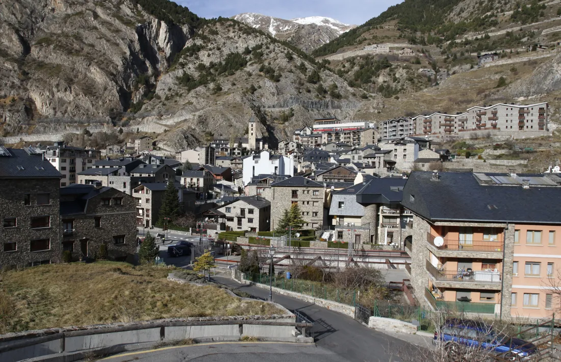 Vista panoràmica de Canillo.