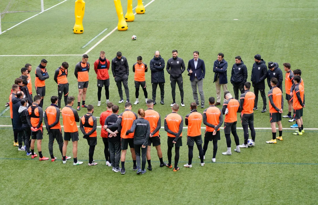 Ferran Vilaseca a Prada de Moles. Foto: FC Andorra