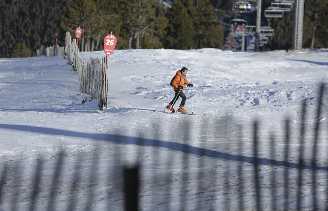 Imatge de les pistes d’esquí del Principat durant aquesta temporada d’hivern.