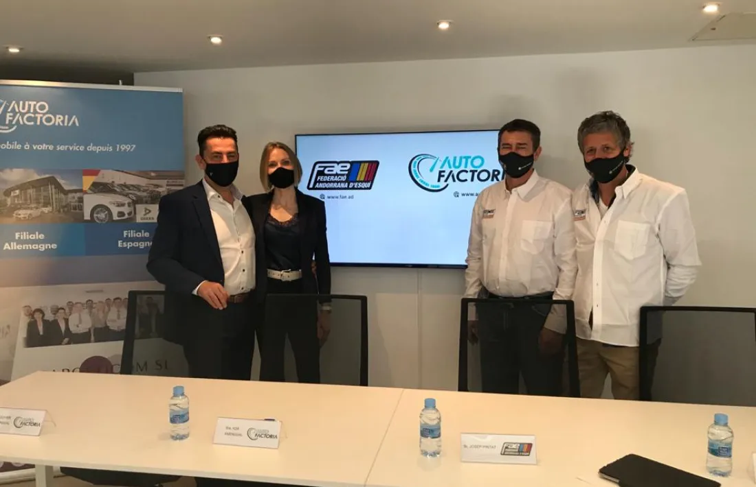 AutoFactoria, nou patrocinador de la FAE. Foto: FAE