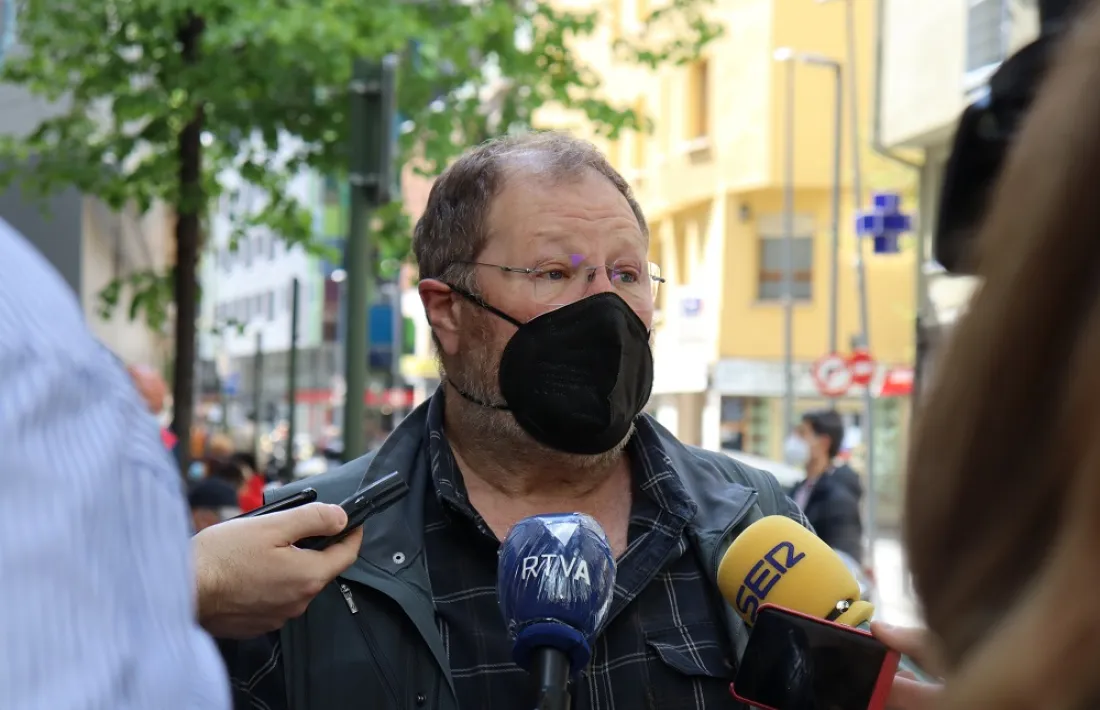 El conseller general del PS Jordi Font ha explicat avui l'esmena al proposta de pacte d'Estat.