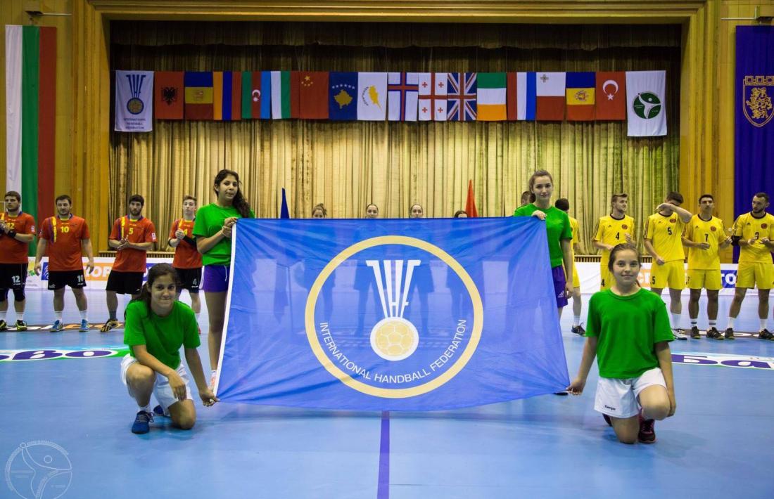 La selecció absoluta d’handbol va jugar l’últim torneig internacional a Bulgària. Foto: Federació d'Handbol de Bulgària