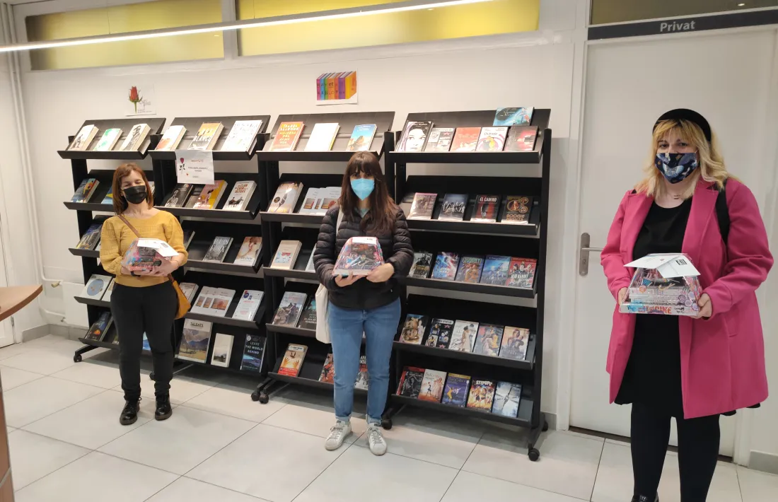 Algunes de les guanyadores en recollir els guardons.