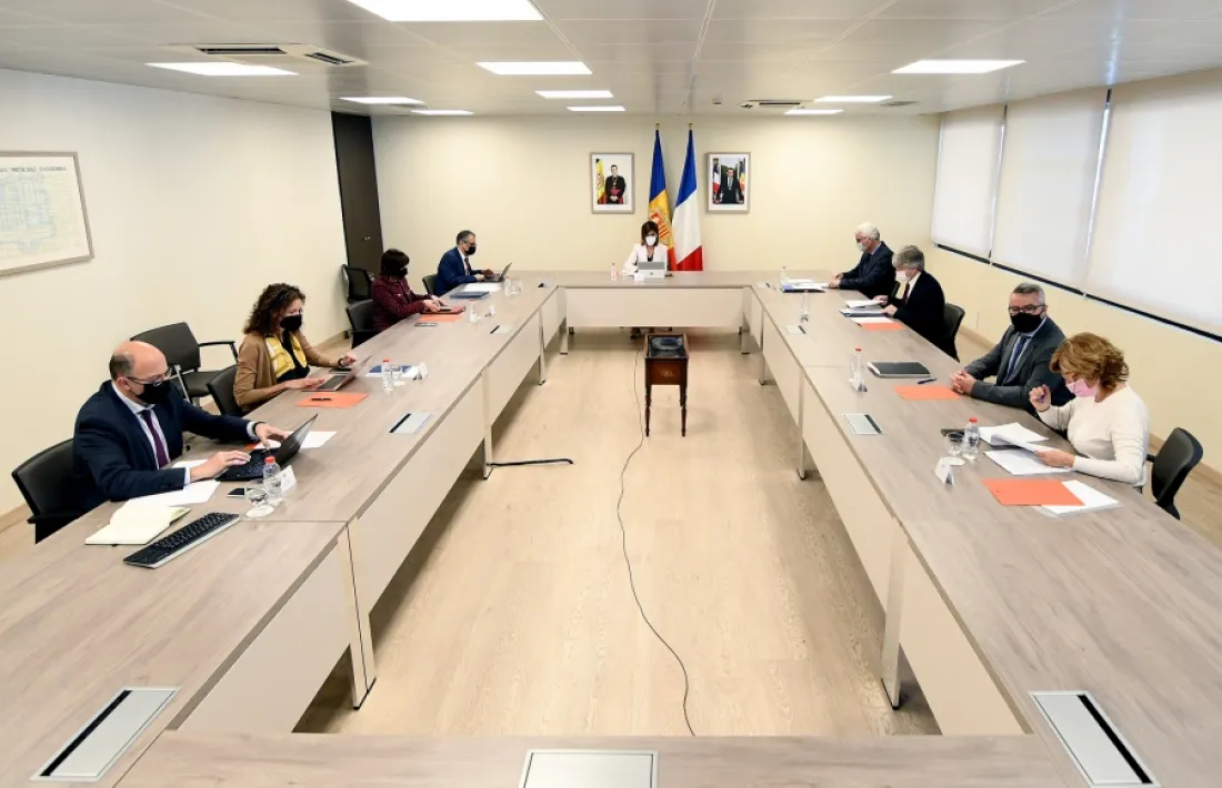 La comissió mixta francoandorrana, aquest matí.