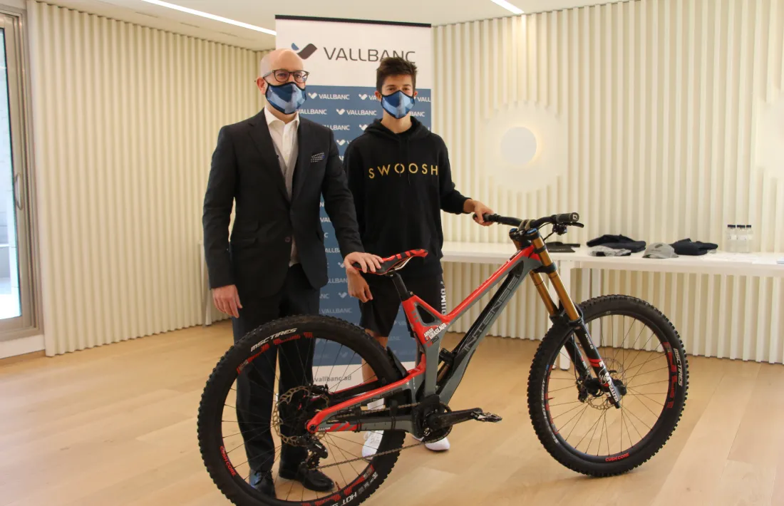 Arnau Graslaub ‘fitxa’ per Vall Banc. Foto: Agències