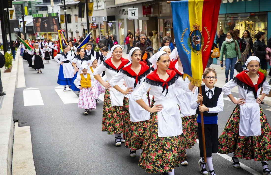 Una edició anterior de la Setmana de la diversitat cultural d'Andorra la Vella.