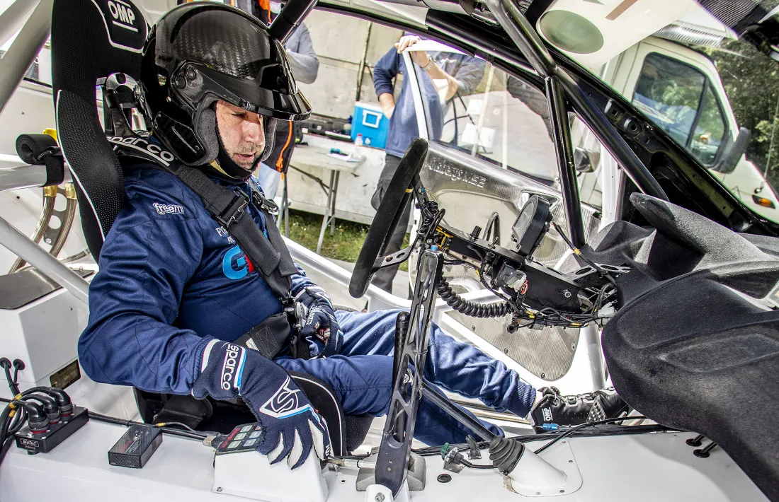 Gerard de la Casa, a punt del debut. Foto: Fotoesport