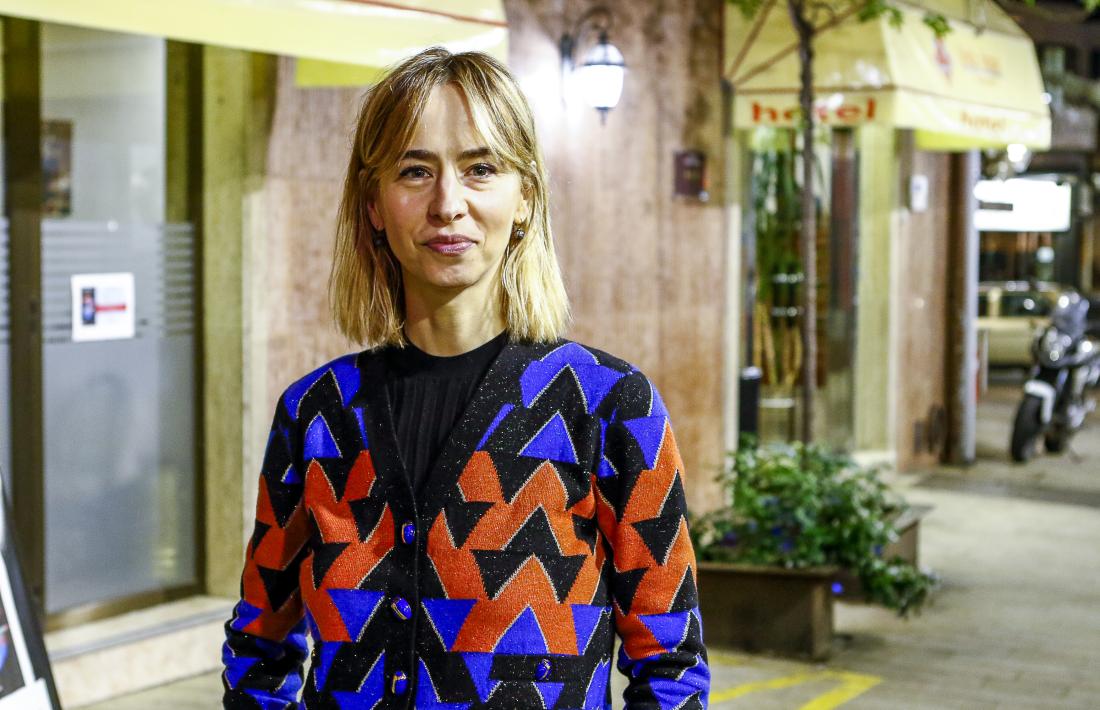 La poeta i novel·lista, en la presentació de ‘Consciència’, la tardor del 2019.