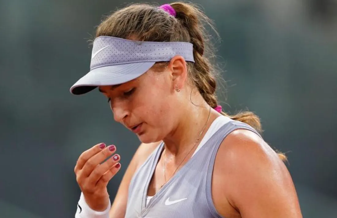 Vicky, en l’últim Mútua Madrid Open. Foto: Mútua Madrid Open