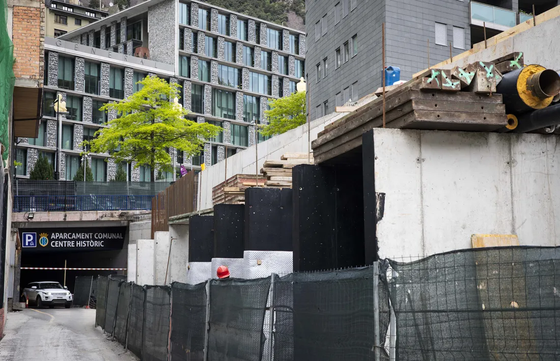 L'aparcament estarà tancat durant 15 dies.