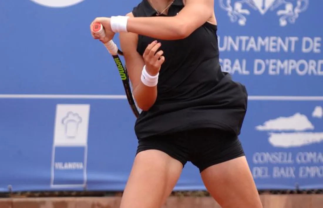 Vicky Jiménez, a La Bisbal. Foto: Foto cedida per Joan Jiménez