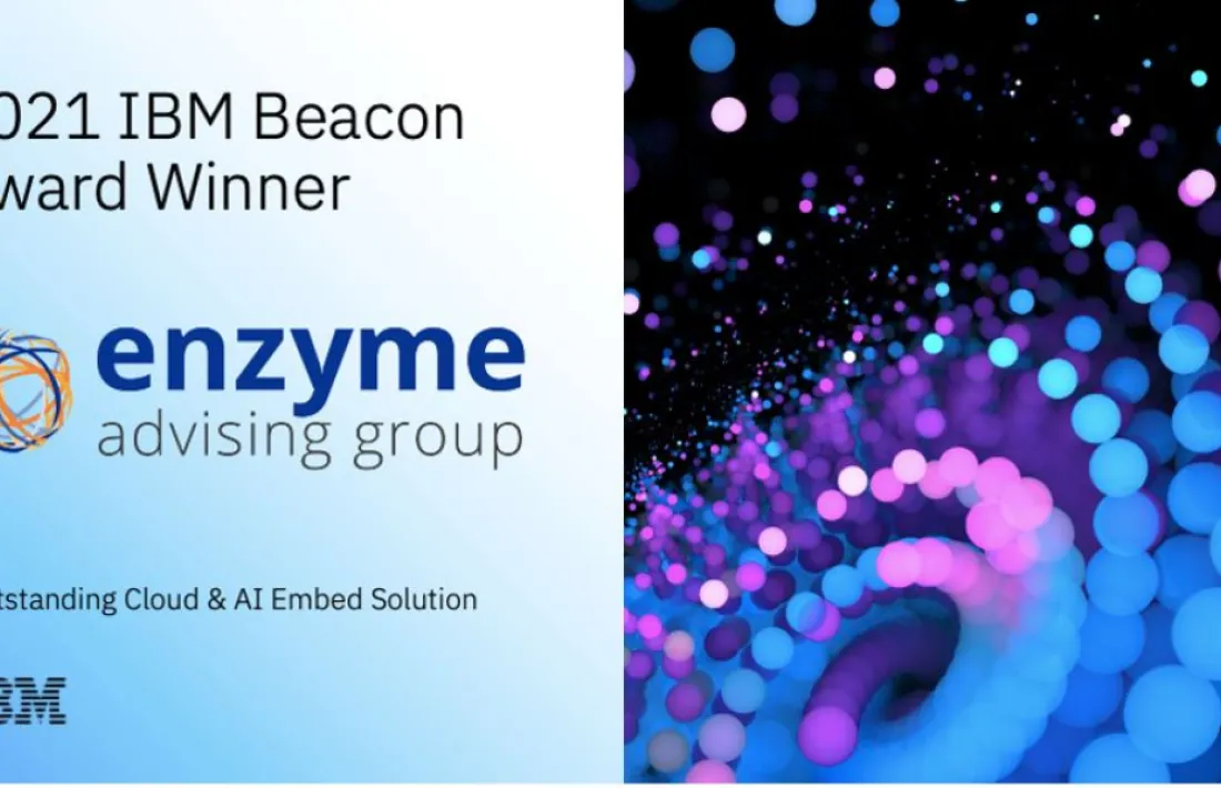 Enzyme Advising Group, guardonat per segona vegada amb el premi 'IBM Beacon 2021'.