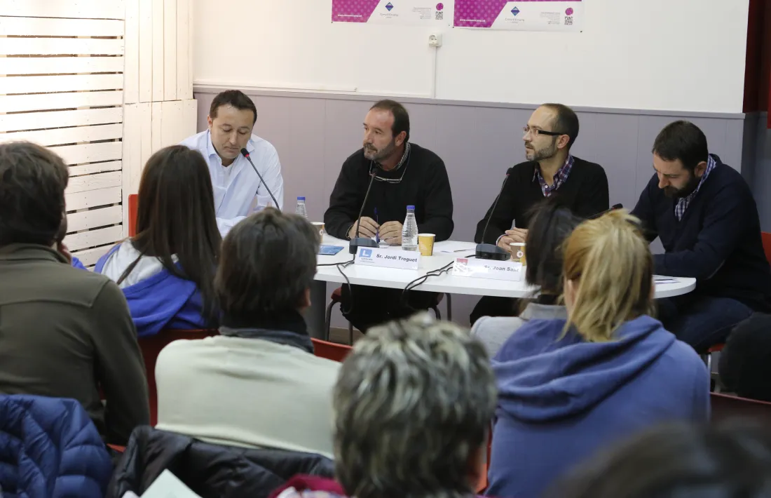 El debat organitzat pel PIJ d’Encamp en les eleccions comunals del 2015.