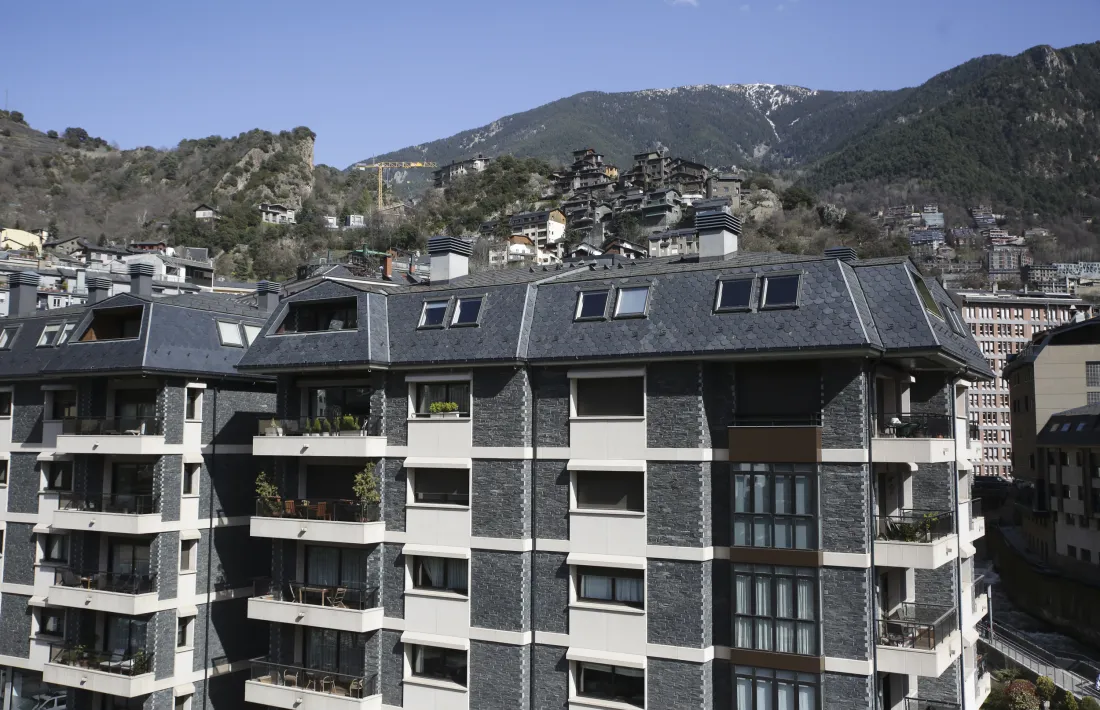 Un bloc de pisos ubicat a Escaldes-Engordany.