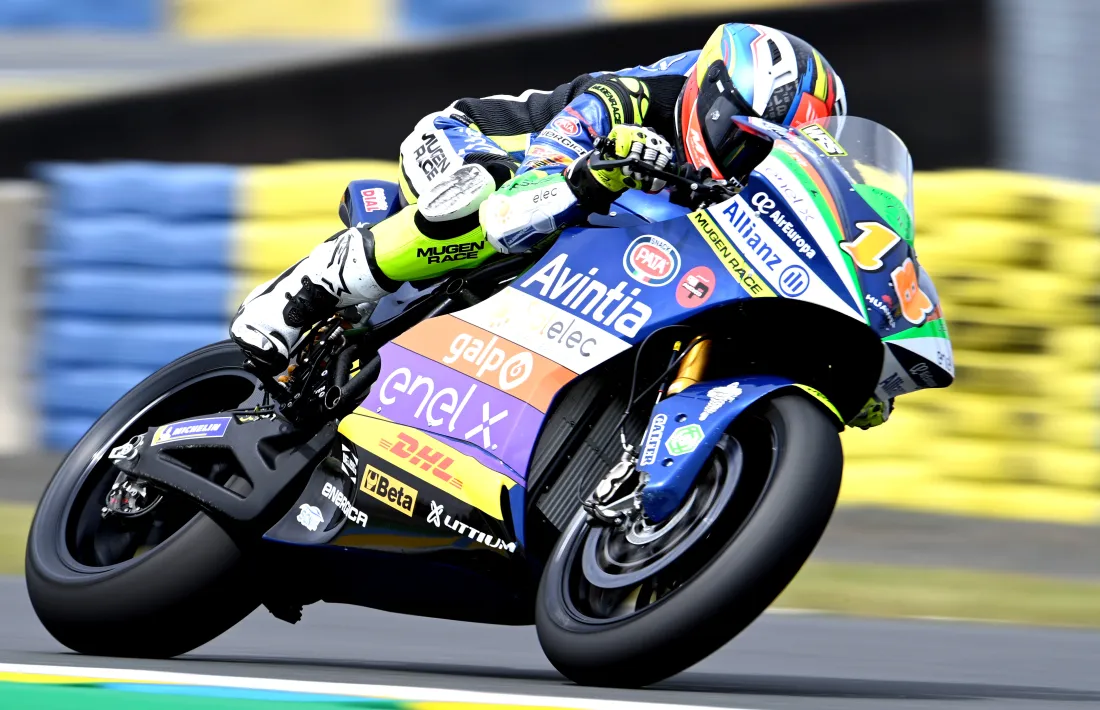 Xavi Cardelús, al circuit de Le Mans. Foto: Avintia Esponsarama Racing