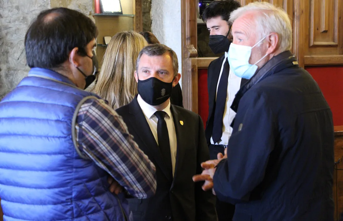 El cònsol major de Sant Julià de Lòria, Josep Majoral, avui.