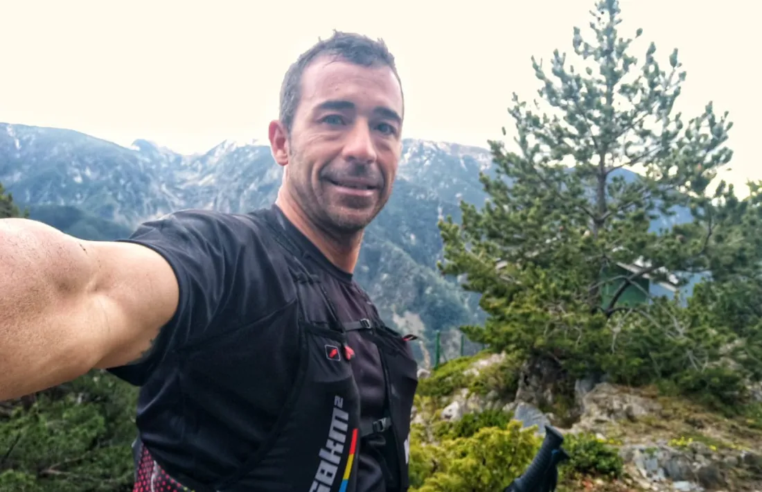 Gerard Berroya va completar un altre Everesting Trail Running Challenge. Foto: Foto cedida per Gerard Berroya