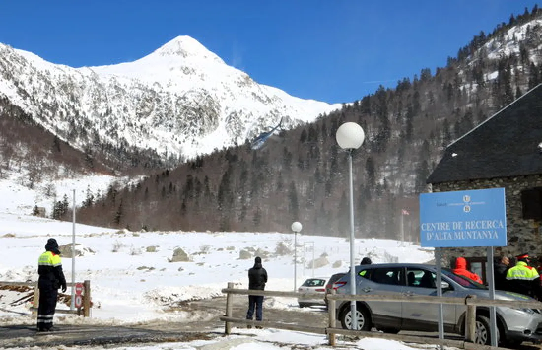  Vall de Conagles, amb el llac al fons. 
