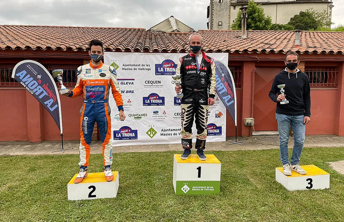 Podi d’Edgar Montellà i Ramon Plaus. Foto: Fotoesport