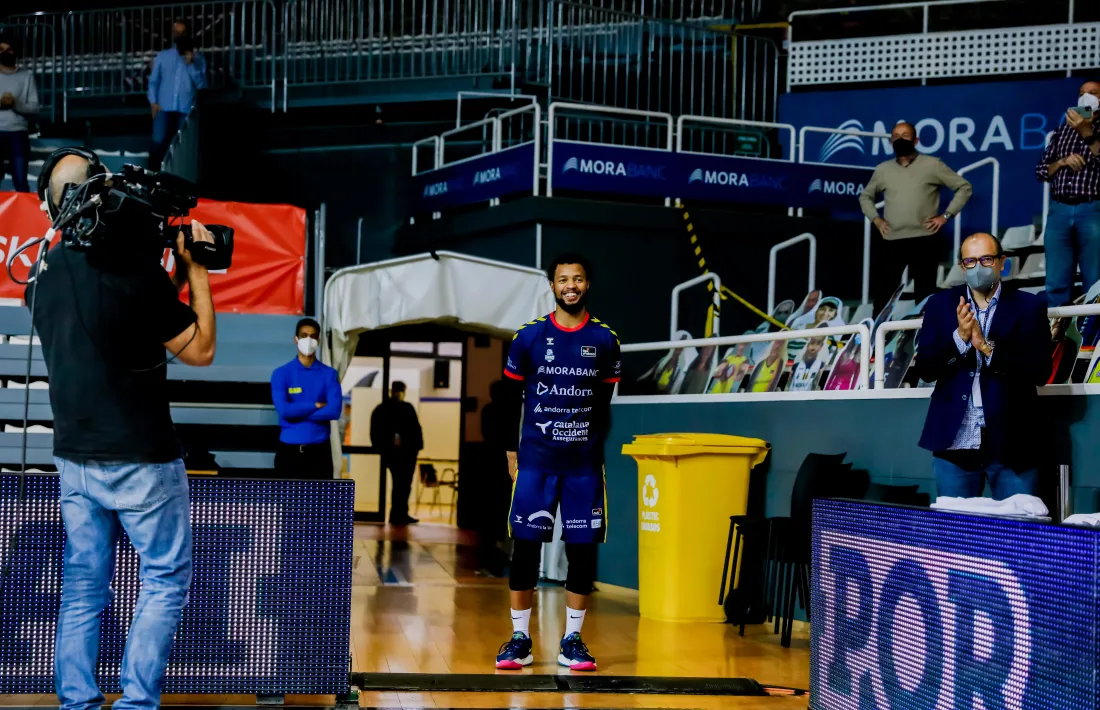 Clevin Hannah, la joia de la corona. Foto: ACB Photo / Martín Imatge